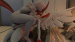 anthro balls bed bedroom blue_eyes breasts duo female female_on_top female_penetrated furniture genitals herm horn intersex intersex/female knot nude on_top penetration pillow wings zero3delta nintendo pokemon rose_duskclaw stephanie_(sparklez1678) absol generation_3_pokemon pokemon_(species) shiny_pokemon 16:9 3d_(artwork) 4k absurd_res digital_media_(artwork) hi_res huge_filesize widescreen
