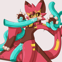 3_toes 4_fingers >w< aircraft anal anal_penetration anthro anthro_penetrated arm_markings big_tail black_sclera blonde_eyebrows blue_body blush bodily_fluids bulge clothing collar dipstick_ears ear_markings eyebrows eyewear facial_tuft feet fingers footwear forced glistening glistening_body glistening_tentacles leg_markings machine male markings motion_lines multicolored_ears navel_outline on_one_leg one_leg_up oral oral_penetration penetration pointy_ears pseudo_clothing raised_leg rape red_body red_collar red_inner_ear restrained restrained_arms restrained_by_tentacles restrained_legs sex simple_background skinsuit socks solo spiral spiral_eyes standing surprised tail tail_markings tail_penetration tentacle_around_arm tentacle_around_leg tentacle_in_ass tentacle_in_mouth tentacle_penetration tentacle_rape tentacle_sex tentacles tight_clothing toes tuft unusual_penetration uwu vehicle white_background yellow_body yellow_clothing yellow_eyes yellow_eyewear gaogomon aerocats project_c.a.t.s gaogomon_(oc) aircraft_animal domestic_cat felid feline felis hybrid living_aircraft living_machine living_vehicle mammal 1:1 absurd_res hi_res
