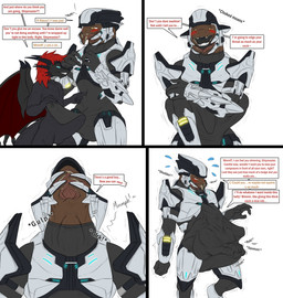 abdominal_bulge alien_pred anthro armor aroused balls belly belly_humping belt big_balls big_bulge big_penis big_tail blush bodily_fluids bodysuit bulge clothed clothing detailed_bulge dialogue dirty_talk duo endosoma erection face_imprint feet flustered foot_fetish foot_play footjob genitals glowing groan gullet gulp_(sound_effect) hand_on_arm hand_on_penis head_imprint head_in_mouth horn huge_balls huge_bulge huge_penis humiliation humping imprint in_throat latex latex_clothing latex_skinsuit looking_pleasured male male/male male_pred mandibles masturbation mawplay moan mouth_shot muffled neck_bulge nervous nervous_look nervous_smile nervous_sweat nervous_top open_mouth oral_vore paw_imprint paws_on_penis penile penis plating predator/prey prey_imprint prey_outline public public_erection public_humiliation public_use public_vore revealing_outfit rubbing rubbing_penis safe_vore same_size_vore seductive sex shaking shivering shuddering shy shy_smile skimpy skinsuit skintight_suit soft_vore sound_effects spread_legs spreading squeezing squirming straps stretchy_belly stroking_penis struggling struggling_prey swallowing sweat sweatdrop tail talking_to_another talking_to_belly talking_to_partner talking_to_prey tenting text throbbing throbbing_bulge throbbing_penis tight_belly tight_bulges tight_clothing undersuit vore vore_sequence vowelless vowelless_sound_effect willing_prey wings conditional_dnp samagthrav2 halo_(series) microsoft mythology xbox_game_studios rasca_zobeon_(rasca_zobeon) alien dragon mythological_creature mythological_scalie sangheili scalie absurd_res comic detailed english_text hi_res