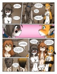 anthro black_body black_fur black_spots blue_eyes blush breasts brown_body brown_eyes brown_fur brown_hair canid canine casual_nudity chest_tuft colored comic conditional_dnp countershading crossgender dialogue domestic_cat ears_down ears_up english_text evals eye_contact felid feline felis female flora_(twokinds) fox fur grey_body grey_fur group hair hybrid kathrin_vaughan keidran long_hair looking_at_another mammal mike_(twokinds) mtf_crossgender nude orange_body orange_fur orange_hair pantherine pivoted_ears red_fox spots stripes text tiger tom_fischbach true_fox tuft twokinds white_body white_fur yellow_eyes