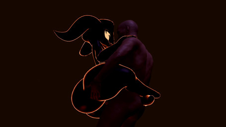 ambiguous_gender anthro black_body black_skin carrying_another female female/ambiguous female/female male male/male plap_(sound) thelukewarmbather hymcake_(modeler) lusterblaze_(modeler) deltarune undertale_(series) shadow_mantle_(deltarune) human humanoid mammal 16:9 3d_(artwork) 3d_animation animated digital_media_(artwork) hi_res loop short_playtime sound video widescreen