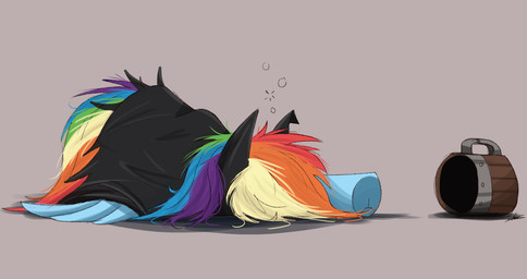 blue_body blue_feathers cosplay drunk feathered_wings feathers female feral multicolored_tail rainbow_tail solo substance_intoxication tail wings ncmares batman_(series) dc_comics friendship_is_magic hasbro my_little_pony mythology batman rainbow_dash_(mlp) equid equine mammal mythological_creature mythological_equine pegasus 2015 crossover digital_media_(artwork) hi_res