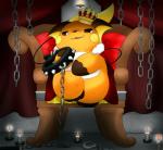 bondage_gear candle chain collar crown domination grin looking_at_viewer nintendo pokémon raichu shimawani sitting solo throne video_games
Rating: Safe
Score: 9
User: Neitsuke
Date: September 29, 2013