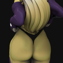 anthro black_background breasts claws clothed clothing clothing_pull digitigrade feet female genitals nipples panties panty_pull pussy_floss simple_background solo toes topless topless_female underwear underwear_pull vulva bambookat bandai_namco digimon digimon_(species) renamon 1:1 3d_(artwork) animated digital_media_(artwork) hi_res short_playtime turntable_(animation) webm