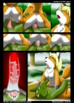 2010 anthro anus balls canid canine comic cowgirl_position duo erection female female_on_top female_penetrated fox from_front_position genitals interspecies kitsune_youkai male male/female male_on_bottom male_penetrating male_penetrating_female mammal on_bottom on_top penetration penile penile_penetration penis penis_in_pussy pussy reptile scalie sex straddling tail vaginal vaginal_penetration