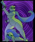 backpack bandage breasts duo female green_eyes gun not_furry purple_background ranged_weapon scarf simple_background weapon wide_hips potoobrigham nuclear_throne rebel_(nuclear_throne) cyclops humanoid mummy undead alpha_channel hi_res