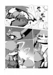 anthro dialogue magic male shaolin_bones bandai_namco klonoa_(series) king_of_sorrow klonoa domestic_cat felid feline felis mammal comic greyscale hi_res monochrome