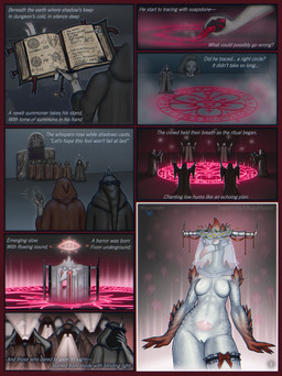abs accessory amogus anthro backlighting beak belly black_liquid bodily_fluids book bow_ribbon breasts brick_wall bride cere_(anatomy) chalk chamomile claws clothing crying cult cultist door doorway dress dungeon duo emerging eye_symbol eyelashes facepalm feather_hair feathers featureless_breasts female female_anthro female_symbol fingers_crossed flower flower_crown flower_in_hair flower_on_head flower_wreath front_view garter gender_symbol genitals gesture grey_body group hair hair_accessory holding_head hood horn innie_vulva light liquid long_horn long_neck long_sleeves makeup male male/female mascara mouthless occult_symbol petals pink_eyes plant pose presenting presenting_vulva pseudo_hair red_body red_eyes red_feather_hair red_feathers rhyme rhyming ritual robe running_makeup running_mascara screaming side_view sigil silver_feathers smile summoner summoning summoning_circle symbol tears text tome veil vulva wall_(structure) waving wedding_dress wedding_garter wedding_veil white_body white_feathered_crest white_feathers womb_tattoo wreath superkillermegamaster ambient_among_us among_us innersloth anon arthropod avian avian_demon bird bird_demon butterfly demon demon_humanoid human humanoid insect lepidopteran mammal summon 2025 absurd_res colored comic digital_drawing_(artwork) digital_media_(artwork) english_text hi_res latin_text lighting multiple_scenes translated