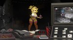 2penkiy 3d_(artwork) absurd_res animatronic anthro avian big_breasts bird bonnie_(cally3d) breasts chica_(cally3d) chicken clock clothed clothing container cup cupcake_(fnaf) digital_media_(artwork) duo electronics female five_nights_at_freddy's five_nights_at_freddy's_2 fredina's_nightclub galliform gallus_(genus) guitar hi_res lagomorph legwear leporid machine mammal musical_instrument panties phasianid phone pizza_box plucked_string_instrument rabbit robot scottgames skimpy string_instrument thigh_highs toy_bonnie_(fnaf) toy_chica_(fnaf) underwear