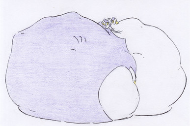 after_vore belly big_belly duo female feral huge_belly human_prey hyper hyper_belly looking_at_viewer overweight simple_background size_difference vore white_background shar0makai nintendo pokemon floette generation_6_pokemon human mammal pokemon_(species) 2025 absurd_res hi_res traditional_media_(artwork)