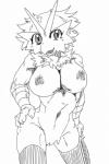 avian big_breasts black_and_white blaziken breasts female feral monochrome navel nintendo plain_background pokémon pose sketch solo sya video_games white_background
Rating: Explicit
Score: 5
User: RioluKid
Date: February 14, 2014