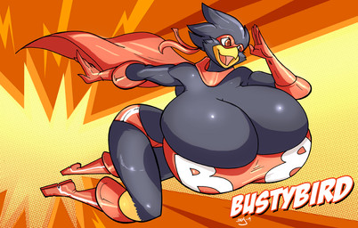 2014 anthro avian beak big_breasts bird bra breasts busty_bird cape clothed clothing english_text feathers female gloves half-dressed happy headgear huge_breasts hyper jaeh looking_away mask open_mouth raised_arm smile solo superhero text tongue underwear wide_hips
Rating: Questionable
Score: 5
User: WiiFitTrainer
Date: April 28, 2014 2014 anthro avian beak big_breasts bird bra breasts busty_bird cape clothed clothing english_text feathers female gloves half-dressed happy headgear huge_breasts hyper jaeh looking_away mask open_mouth raised_arm smile solo superhero text tongue underwear wide_hips
Rating: Questionable
Score: 5
User: WiiFitTrainer
Date: April 28, 2014