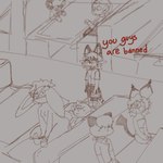 1:1 anthro aster_greentea banned blush caught caught_while_cumming chantilly_(grimm) cinderace clefable cleo_(trinity) dewey_(david) eiden_(btwalexhere) embarrassed female generation_1_pokemon generation_2_pokemon generation_3_pokemon generation_5_pokemon generation_7_pokemon generation_8_pokemon group hi_res kami_(btwalexhere) male male/female mudkip nintendo not_enough_money oshawott pichu pokemon pokemon_(species) public public_nudity restaurant sasha_(btwalexhere) scorbunny sketch_page solaris_(btwalexhere) spiky-eared_pichu stare torracat