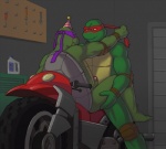 2012 anal anal_penetration bandanna blush brothers donatello_(tmnt) erection garage gay green_body green_penis grin humanoid_penis incest male motorcycle msobscure nude party_hat penetration penis raphael_(tmnt) reptile scalie shell sibling sitting smile standing teenage_mutant_ninja_turtles turtle workshop yellow_eyes
Rating: Explicit
Score: 14
User: Fur_in_the_dark
Date: April 03, 2012