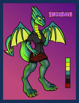 3_toes 4_fingers anthro big_feet black_bottomwear black_clothing black_legwear black_shirt black_skirt black_stockings black_topwear border bottomwear breasts claws clothing color_swatch dark_clothing digitigrade dragon_wings eyelashes feet female finger_claws fingers glistening glistening_clothing glistening_eyes glistening_legwear glistening_stockings green_body green_scales hand_on_hip head_horn horn legwear long_neck long_tail looking_at_hand medium_breasts miniskirt multicolored_body non-mammal_breasts nylon nylon_clothing nylon_stockings nylons pattern_bottomwear pattern_clothing pattern_skirt paws pupils raised_tail red_bottomwear red_clothing red_skirt scales scutes shirt short_sleeved_shirt simple_background skirt slim slit_pupils small_waist smile snout solo spade_tail spread_wings standing stockings tail tapering_tail teal_body teal_scales toe_claws toes topwear translucent translucent_clothing translucent_legwear translucent_stockings transparent_border ventral_scales wings yellow_body yellow_claws yellow_eyes yellow_scales janek5 mythology smoothie_(janek5) aquatic aquatic_dragon dragon mythological_creature mythological_scalie scalie absurd_res alpha_channel hi_res model_sheet