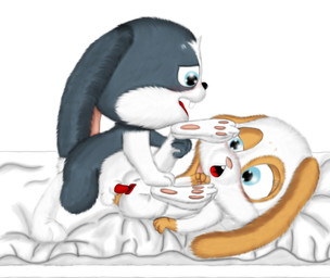anatomically_inaccurate anatomically_inaccurate_pawpads anthro balls blue_eyes duo erection female female_penetrated genitals hase long_ears male male/female male_penetrating male_penetrating_female nude open_mouth pawpads paws penetration penile penile_penetration penis penis_in_vagina sex tongue vaginal vaginal_penetration vulva young young_anthro young_female young_male young_on_young onstatobol jamster snuggelina snuggle_bunny domestic_rabbit hare lagomorph leporid lop_rabbit mammal oryctolagus rabbit hi_res