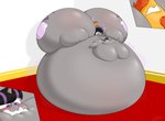 belly belly_blush belly_expansion big_belly big_butt blush blushing_profusely bodily_fluids body_blush both_cutie_marks butt butt_blush canon_x_oc clenched_teeth cum cum_ballooning cum_from_ass cum_from_mouth cum_in_ass cum_in_mouth cum_inflation cum_inside duo expansion female feral genital_fluids horn huge_belly huge_butt hyper hyper_belly hyper_butt inflation male male/female morbidly_obese obese overweight red_carpet teeth thick_thighs cdrspark friendship_is_magic hasbro my_little_pony mythology fan_character magna-save sunburst_(mlp) equid equine horse mammal mythological_creature mythological_equine pony unicorn absurd_res hi_res