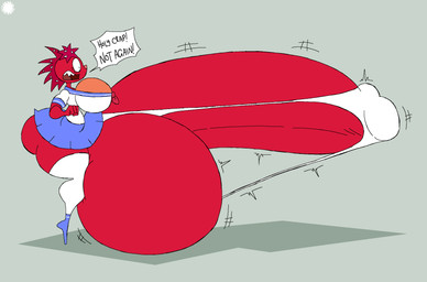 4_fingers anthro asian_clothing balls balls_expansion big_balls big_breasts big_butt big_penis bottomwear breasts bubble_butt butt clothing crossbar_emanata curvy_figure dialogue east_asian_clothing emanata expansion eyelashes fangs fingers flash_emanata footwear fur genital_expansion genitals gynomorph huge_balls huge_breasts huge_penis humanoid_genitalia humanoid_penis hyper hyper_balls hyper_genitalia hyper_penis intersex japanese_clothing japanese_school_uniform legwear logo looking_at_genitalia looking_at_own_penis looking_at_penis looking_at_self penis penis_expansion quills_(anatomy) red_body red_fur school_uniform serafuku shoes side_view skirt socks solo speech_bubble spherical_breasts teeth text thick_thighs thigh_highs thigh_socks thong underwear uniform wide_hips thatdawgmurray happy_tree_friends flaky_(htf) mammal porcupine rodent aliasing artist_logo artist_name digital_media_(artwork) english_text hi_res signature