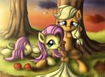 2014 absurd_res animal_genitalia apple applejack_(mlp) balls blonde_hair cloud dickgirl dickgirl_on_female duo equine erection female feral fluttershy_(mlp) friendship_is_magic fruit fur grass green_eyes hair hi_res horse horsecock intersex looking_at_viewer lying mammal my_little_pony neko-me on_back on_side one_eye_closed oral oral_sex orange_fur outside pegasus penis pink_hair pony precum resting sex tongue tree vein wings yellow_fur
Rating: Explicit
Score: 11
User: lemongrab
Date: April 02, 2014
