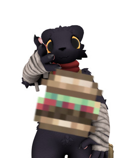 ambiguous_gender anthro burger food simple_background smile solo throwing throwing_object kb545 casualties:_unknown eminem_throw expie_(gunsawian) gunsawian 3d_(artwork) 4:5 blender_(artwork) digital_media_(artwork) hi_res