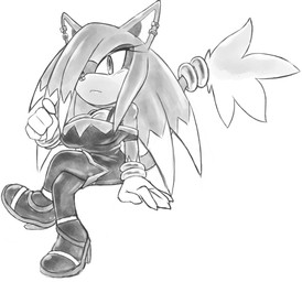 accessory anthro big_breasts blank_expression breasts claws cleavage clothed clothing crossed_legs cuff_(restraint) dress ear_piercing ear_ring female finger_claws footwear furgonomics high_heels legwear looking_at_viewer piercing restraints ring_piercing shoes sitting solo stockings tail tail_accessory wrist_cuffs icydirtball sega sonic_the_hedgehog_(series) fan_character shion_the_cat domestic_cat felid feline felis mammal 2023 hi_res monochrome