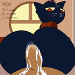 1:1 2021 after_orgasm_torture anal anal_penetration animated anthro anthro_penetrated anus big_butt black_body black_fur bodily_fluids bottomless bouncing_breasts bouncing_butt breasts butt clothed clothing cum cum_in_ass cum_inside domestic_cat duo erection felid feline felis female female_on_human female_on_top female_penetrated first_person_view from_behind_position fur genital_fluids genitals highlights_(coloring) human human_on_anthro human_penetrating human_penetrating_anthro human_pov indynd infinite_cum infinite_genital_fluids interspecies looking_back lying mae_borowski male male/female male_on_anthro male_on_bottom male_penetrating male_penetrating_female male_pov mammal night_in_the_woods on_back on_bottom on_top overstimulation penetrating_pov penetration penile penile_penetration penis penis_in_ass red_eyes red_highlights reverse_cowgirl_position sex short_playtime wide_hips