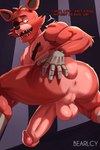 1_eye anthro anus areola backsack balls big_balls big_butt big_penis butt crouching dialogue erection fur genitals glans hand_on_butt humanoid_genitalia humanoid_penis inside inviting machine male muscular muscular_anthro muscular_male nipples nude open_mouth penis perineum presenting presenting_anus rear_view spread_butt spreading teeth text thick_thighs tongue tuft bearlcy five_nights_at_freddy's scottgames foxy_(fnaf) animatronic canid canine fox mammal robot 2025 absurd_res artist_name english_text hi_res