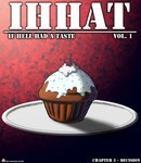 2016 cherry comic cover cover_art cover_page cupcake dessert english_text food frosting fruit hi_res if_hell_had_a_taste plant plate sprinkles text viroveteruscy zero_pictured