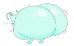 ambiguous_gender big_butt butt huge_butt hyper hyper_butt simple_background solo thick_thighs white_background tummysoup neopets aisha_(neopets) humanoid neopet_(species) 2020 colored digital_media_(artwork)