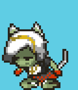 blood blood_on_clothing blood_on_hand bodily_fluids clothed clothing disembodied_penis female genitals humanoid_pointy_ears kneeling kneeling_on_ground kneeling_position male partially_clothed penetration penis pointy_ears simple_background solo tail sonofan humanoid undead zombie animated low_res