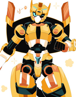 black_body blue_eyes blush eyelashes female female_humanoid fist flat_chested footprint front_view looking_at_viewer machine mouthless multicolored_body one_eye_closed orange_body pawprint segmented_tail slim_female slim_humanoid small_waist solo tail visor_eyes white_body wink yellow_body rullu_1507 metal_cardbot tachy_(metal_cardbot) cheetah felid feline humanoid mammal robot robot_humanoid 2026 digital_drawing_(artwork) digital_media_(artwork) hi_res