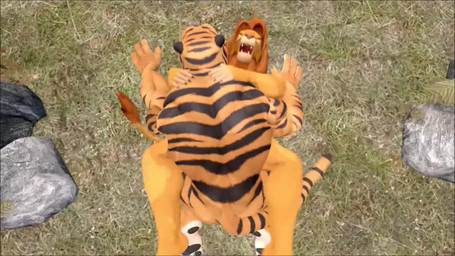 anal anal_penetration anthro anthro_on_anthro anthro_on_bottom anthro_on_top anthro_penetrated anthro_penetrating anthro_penetrating_anthro anus back_focus balls big_balls bird's-eye_view bouncing_balls butt butt_focus duo eyes_closed from_front_position fucked_silly fur genitals high-angle_view holding_partner interspecies looking_pleasured lying male male/male male_on_bottom male_on_top male_penetrated male_penetrating male_penetrating_male mating_press missionary_position multiple_angles nude on_back on_bottom on_top orange_body outside outside_sex penetration penile penile_penetration penis_in_ass plant plap_(sound) rock sex striped_body stripes tail top_hole tree charzcavern sound_warning disney the_lion_king zootopia simba_(the_lion_king) tiger_dancer_(zootopia) felid lion mammal pantherine tiger 16:9 2022 3d_(artwork) 3d_animation animated crossover digital_media_(artwork) short_playtime sound source_filmmaker_(artwork) video widescreen