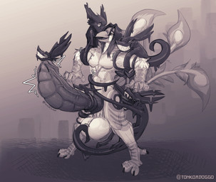 abdominal_bulge almost_fully_inside anal anthro aroused beak claws cock_vore duo feathers genitals hair head_in_urethra hypnotic_eyes intersex intersex/male long_hair looking_pleasured male markings melting muscular oral partially_inside penetration penile penis rimming sex smile tentacles tongue_fucking urethral urethral_penetration vore tonkotsu_spicy_noodle european_mythology greek_mythology mythology avian goo_creature mythological_avian mythological_bird mythological_creature mythological_firebird phoenix hi_res