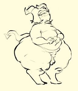 2_horns balls belly biped blush blush_lines bottom_heavy buried_penis feet flaccid foreskin fupa genitals hair horn huge_hips huge_thighs male moobs narrowed_eyes navel nipples nude obese obese_humanoid obese_male overweight overweight_humanoid overweight_male pear-shaped_figure penis saggy_balls shortstack shortstack_male shy simple_background solo spade_tail standing tail thick_thighs wide_hips dorkass hellaverse helluva_boss moxxie_(helluva_boss) demon humanoid imp 2023 digital_drawing_(artwork) digital_media_(artwork) full-length_portrait monochrome portrait sketch