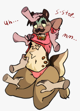 andromorph anthro belly big_butt blush butt clothed clothing collar facial_hair forced fur group hair intersex multi_nipple mustache nipples overweight overweight_anthro panties tail thick_tail thick_thighs touching_breast touching_thigh underwear wide_hips padonak777 hiro_(ottertobedestroyed) mammal mustelid otter 2025 absurd_res digital_drawing_(artwork) digital_media_(artwork) hi_res