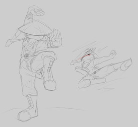 anthro asian_conical_hat bangs boots clothed clothing cybernetics ear_tuft female fighting_pose fingerless_gloves flying_kick footwear glare gloves glowing glowing_eyes hand_wraps handwear hat headgear headwear keikogi kick machine martial_arts_uniform medallion midair pose red_eyes selective_coloring shoes short_tail simple_background solo sportswear tail tuft wraps warooden archie_comics eggman_empire sega sonic_the_hedgehog_(archie) sonic_the_hedgehog_(comics) sonic_the_hedgehog_(series) conquering_storm felid feline lynx mammal absurd_res digital_media_(artwork) hi_res monochrome