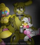 2018 animatronic anthro avian big_breasts bird bodily_fluids breasts canid canine chicken clothing corpse erection featureless_breasts felinesyndr0me fellatio female five_nights_at_freddy's five_nights_at_freddy's_2 five_nights_at_freddy's_3 fox galliform gallus_(genus) genitals glowing glowing_eyes group hair head_tuft lagomorph leporid machine male mammal mangle_(fnaf) metal_penis non-mammal_breasts oral panties penile penis phasianid rabbit robot saliva scottgames sex springtrap_(fnaf) toy_chica_(fnaf) tuft underwear