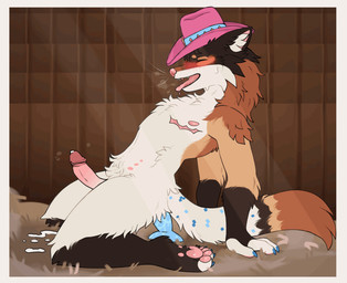 anal anal_masturbation anal_orgasm anal_penetration anthro areola blush bodily_fluids brown_body brown_fur clothing cowboy_hat cum cum_on_ground cum_while_penetrated cumshot dildo dildo_in_ass dildo_insertion dildo_sitting ejaculation erection feet fingerless_(marking) fingerless_gloves_(marking) fur genital_fluids genitals glans gloves_(marking) hands-free hat hat_only hay headgear headgear_only headwear headwear_only humanoid_genitalia humanoid_hands humanoid_penis inner_ear_fluff kneeling kneeling_on_ground leg_markings looking_pleasured male male_penetrated markings mastectomy_scar masturbation mostly_nude nipples object_in_ass open_mouth orgasm pawpads penetration penis pink_areola pink_inner_ear pink_nipples pink_nose pink_pawpads riding_dildo scar sex_toy sex_toy_in_ass sex_toy_insertion socks_(marking) solo throbbing throbbing_penis toeless_(marking) toeless_socks_(marking) tongue tongue_out tuft white_body white_fur white_inner_ear_fluff sweetfangdelights mammal mustelid musteline true_musteline weasel 2025 animated digital_drawing_(artwork) digital_media_(artwork) english_description hi_res trans_(lore) trans_man_(lore)