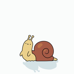 ambiguous_gender antennae_(anatomy) feral gastropod_shell mollusk_shell on_model shell simple_background smile solo toony white_background discount-supervillain adventure_time cartoon_network the_snail_(adventure_time) gastropod mollusk snail 1:1 animated digital_media_(artwork)