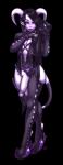 black_hair femboy genitals hair half-erect horn humanoid_genitalia humanoid_penis lips long_hair male penis simple_background solo transparent_background wide_hips meshpet blizzard_entertainment warcraft draenei humanoid alpha_channel hi_res