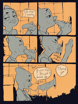 anthro bathroom bodily_fluids dialogue dripping duo female female_focus foreskin genital_fluids genitals glory_hole hand_on_penis licking male male/female oral penile penis penis_lick public_restroom restroom_stall saliva saliva_drip saliva_string sex solo_focus speech_bubble text toilet tongue urine urine_drip vein veiny_penis ev_bright cartoon_network the_amazing_world_of_gumball nicole_watterson domestic_cat felid feline felis mammal 3:4 absurd_res comic english_text hi_res