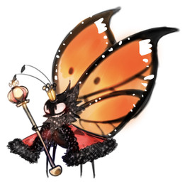 2_antennae 4_legs antennae_(anatomy) big_wings black_antennae black_body black_eyes cloak clothing crown eyespots gold_crown grin headgear holding_object insect_wings lepidopteran_wings markings monotone_background monotone_body multicolored_wings orange_wings quadruped red_cloak red_clothing simple_background smile solo standing teeth toothy_grin white_background wings jc7uhuneuoq7bnv disney hoppers_(disney) pixar titus_(hoppers) arthropod butterfly insect lepidopteran monarch_butterfly taur hi_res