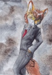 2014 black_nose blackdiaraikia brown_hair canine fennec fox hair looking_at_viewer male mammal necktie solo suit yellow_eyes
Rating: Safe
Score: 1
User: tony311
Date: February 18, 2014
