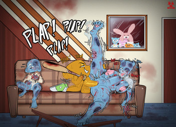 4_fingers 4_toes 5_fingers abdominal_bulge abuse adult_on_young afterimage age_difference anthro anthro_on_anthro anthro_penetrated anthro_penetrating anthro_penetrating_anthro anthro_rape anthro_raping_anthro areola balls barefoot baseball_bat bat_(object) belly bent_arm bent_leg big_areola big_balls big_breasts big_eyes big_nipples big_penis biped black_claws black_eyebrows black_markings blood blood_on_arm blood_on_baseball_bat blood_on_bat blood_on_belly blood_on_breast blood_on_clothing blood_on_face blood_on_finger blood_on_foot blood_on_fur blood_on_hand blood_on_leg blood_on_sweater blood_on_thigh blood_on_tongue blood_on_topwear blood_on_wall blue_balls blue_body blue_breasts blue_ears blue_floor blue_fur blue_heart blue_markings blue_penis bodily_fluids bouncing_balls breasts breasts_apart briefs broken_bone broken_fingers broken_table bruised bruised_breast bruised_ear bruised_eye bruised_face bruised_foot bruised_hand bruised_head bruised_leg bruised_thigh claws clitoris clothed clothed_sex clothing clothing_aside concussion constricted_pupils crotch_tuft cruelty crying curved_eyebrows dark_markings detailed_background dialogue dominant dominant_anthro dominant_male dominant_young door ears_down erection eye_roll eyebrows eyelashes facial_markings fangs featureless_hands feet female female_penetrated female_raped fin finger_claws fingers floor footwear forced foreskin from_front_position front_view fur fur_tuft furniture genitals glans glistening glistening_areola glistening_balls glistening_belly glistening_bodily_fluids glistening_body glistening_eyelids glistening_face glistening_fur glistening_genitalia glistening_hands glistening_head glistening_legs glistening_nipples glistening_pawpads glistening_penis glistening_sweat glistening_tears glistening_thighs glistening_tongue gore grin grinning_at_another grinning_at_partner group half-closed_eyes head_markings heart_symbol hearts_around_head hiccuping holding_baseball_bat holding_bat holding_leg holding_object huge_abdominal_bulge huge_areola huge_balls huge_breasts huge_nipples huge_penis humanoid_genitalia humanoid_hands humanoid_penis humanoid_vulva imminent_death impact_lines inside internal_wall interspecies iris kneeling kneeling_on_sofa larger_female larger_penetrated larger_sub leg_grab light_areola light_body light_fur light_markings light_nipples living_room logo lying male male/female male_penetrating male_penetrating_female male_raping male_raping_female markings masturbation mature_anthro mature_female missionary_position moan monotone_balls monotone_body monotone_genitals monotone_penis mostly_nude mostly_nude_anthro mostly_nude_female mostly_nude_male motion_lines motion_outline multicolored_clothing multicolored_footwear multicolored_shoes multicolored_sweater multicolored_topwear muzzle_(marking) narrowed_eyes navel nipples older_female older_on_young older_penetrated on_back on_side on_sofa one_eye_closed open_mouth orange_balls orange_body orange_fin orange_penis orange_text pantsless partially_retracted_foreskin pattern_sofa pawpads penetration penile penile_masturbation penile_penetration penis penis_in_vagina penis_size_difference photo picture_frame pink_areola pink_clitoris pink_glans pink_nipples pink_nose pink_pawpads pink_tongue pink_vulva pivoted_ears plantigrade plantigrade_pawpads plap profanity puffy_areola pupils raised_clothing raised_leg raised_shirt raised_topwear rape rolled_up_sleeves sagging_breasts saliva saliva_on_tongue sex shaking shirt shocked shoes shota sitting sitting_on_sofa size_difference small_but_hung small_penis small_pupils smaller_male smile smiling_at_another smiling_at_partner snout sobbing socks sofa sound_effects spread_legs spreading submissive submissive_anthro submissive_female submissive_male sweat sweater sweaty_arms sweaty_balls sweaty_body sweaty_breasts sweaty_face sweaty_fur sweaty_genitalia sweaty_legs sweaty_thighs table tears teeth text thick_thighs thigh_grab toe_claws toes tongue tongue_out topwear tremble_lines trio tuft turtleneck two_tone_clothing two_tone_footwear two_tone_shoes two_tone_sweater two_tone_topwear underwear underwear_aside vaginal vaginal_penetration vein veiny_balls vulva wall_(structure) whisker_markings white_briefs white_clothing white_footwear white_heart white_sclera white_shirt white_socks white_text white_topwear white_underwear white_wall young young_anthro young_but_hung young_male young_penetrating young_rape younger_dom_older_sub younger_male redhazard cartoon_network the_amazing_world_of_gumball darwin_watterson gumball_watterson nicole_watterson aquatic cyprinid cypriniform domestic_cat felid feline felis fish goldfish mammal 2026 artist_logo artist_name digital_drawing_(artwork) digital_media_(artwork) english_text flat_colors hi_res adopted_(lore) adopted_son_(lore) adoptive_brother_(lore) adoptive_mother_(lore) adoptive_sibling_(lore) pseudo_incest_(lore)