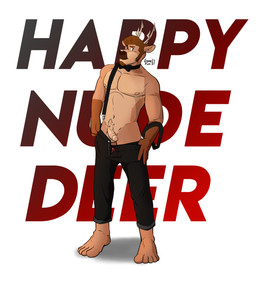 5_toes anthro antlers balls barefoot beard bottomwear circumcised circumcision_scar clothing facial_hair feet genital_scar genitals green_eyes horn humanoid_feet humanoid_genitalia male navel necktie nipples pants penis plantigrade scar solo suspenders toes underwear vein veiny_feet veiny_penis gearfox98 happy_nude_deer hector_(gearfox98) deer mammal absurd_res digital_media_(artwork) hi_res