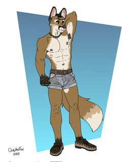 abs anthro areola armpit_hair barbell_piercing barely_visible_genitalia barely_visible_penis belly belt belt_buckle biped body_hair boots bottomwear bracelet buckle bulge chain_necklace clothing detailed_bulge ear_piercing ear_ring ears_up erection erection_under_clothing footwear fur genital_outline genitals glans humanoid_genitalia humanoid_penis jewelry looking_down male male_anthro muscular muscular_anthro muscular_male navel necklace nipple_barbell nipple_piercing nipples penis penis_outline piercing plantigrade ring ring_piercing shoes shorts simple_background solo tail translucent translucent_clothing white_body white_fur bartek22 sid_(bartek22) hi_res