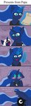 absurd_res blush comic daughter_(lore) desert_moon digital_media_(artwork) english_text equid equine fan_character felid female feral friendship_is_magic hasbro hi_res horn horse hybrid jolliapplegirl mammal mother_(lore) mother_and_child_(lore) mother_and_daughter_(lore) my_little_pony mythological_creature mythological_equine mythological_sphinx mythology parent_(lore) parent_and_child_(lore) parent_and_daughter_(lore) pony princess_luna_(mlp) text winged_unicorn wings