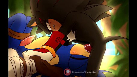 anthro anthro_on_anthro anthro_penetrated anthro_penetrating anthro_penetrating_anthro blinking bodily_fluids bound cum cum_in_throat cum_inside cum_on_belly cum_on_body duo ejaculation eyes_closed face_fucking forest frogtied genital_fluids genitals hands-free irrumatio jungle legs_tied male male/male male_penetrated male_penetrating male_penetrating_male oral oral_orgasm orgasm penetration penile penile_penetration penis penis_in_mouth pinned pinned_to_ground plant restrained_arms restrained_legs rough_sex sex tapering_penis teeth text tree j0n4n_kar1k0u sega sonic_boom sonic_the_hedgehog_(series) shadow_the_hedgehog sonic_the_hedgehog eulipotyphlan hedgehog mammal 16:9 2d_animation animated digital_media_(artwork) frame_by_frame loop no_sound short_playtime url webm widescreen
