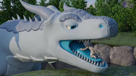 anthro belly blush brown_body brown_fur butt duo female feral fur genitals male male/female mawplay nude open_mouth oral_vore size_difference swallowing tail teeth tongue tongue_out vore vulva ryuusin_(artist) blender_cycles made_in_abyss mythology nanachi dragon lagomorph mammal mythological_creature mythological_scalie scalie 16:9 3d_(artwork) 3d_animation animated digital_media_(artwork) hi_res huge_filesize long_playtime no_sound webm widescreen