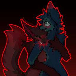 anthro bite blood blush bodily_fluids claws duo female female/female gore tears tears_of_pleasure nervouslybrave 1:1
